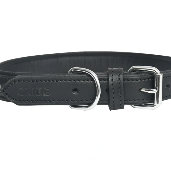 Dark brown leather dog collar  - a1 - Image 4
