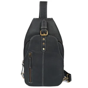 Heritage Leather Backpack – Vintage Brown B4